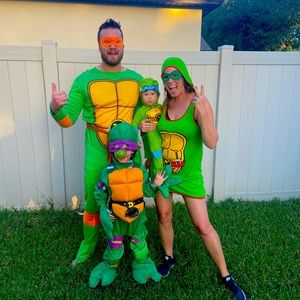 Ninja Turtles family costume